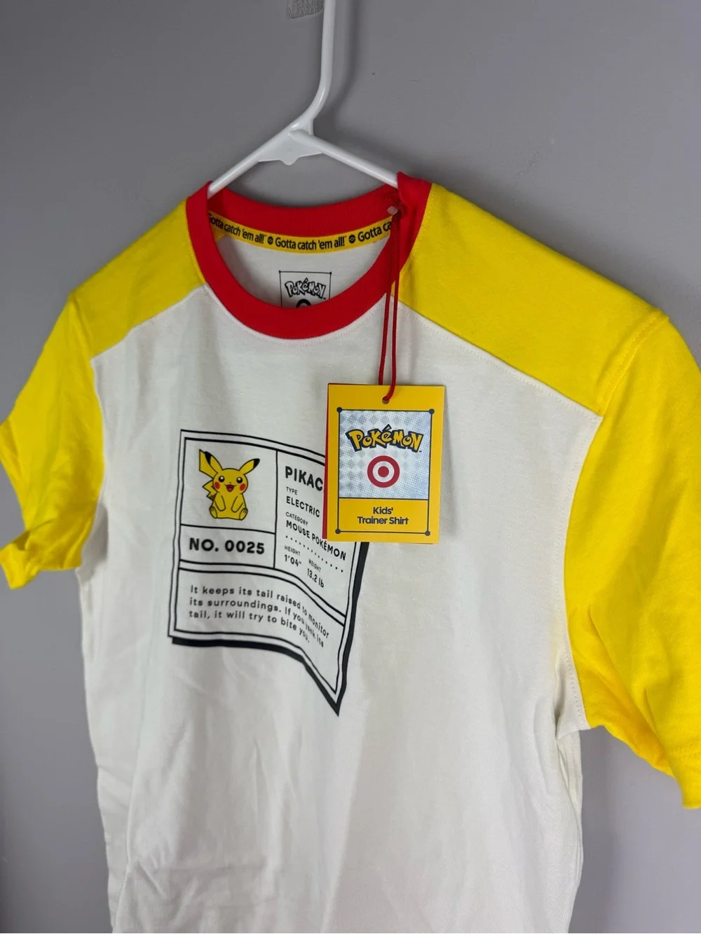 Pokemon X Target Youth Pikachu Graphic Short Sleeve Crewneck T Shirt SZ XL New